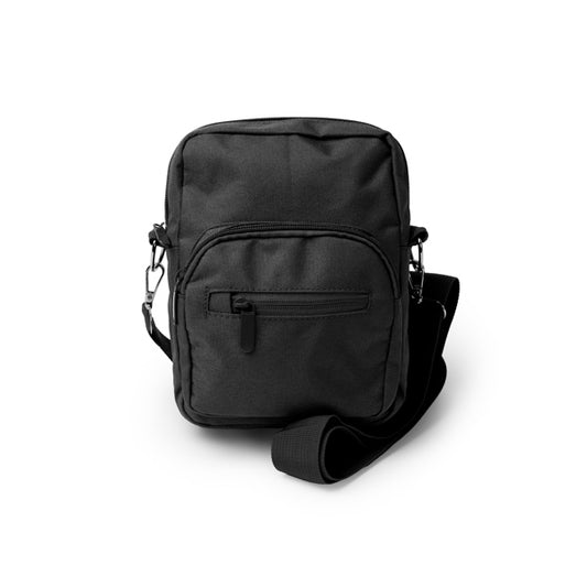 Stamina Menez RPET tote bag in black, ready for logo printing