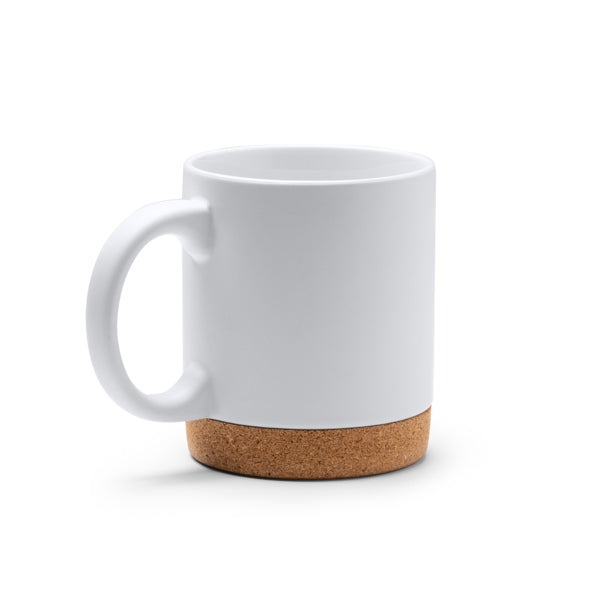 Stamina Banket ceramic and cork mug 320 ml, ready for logo printing