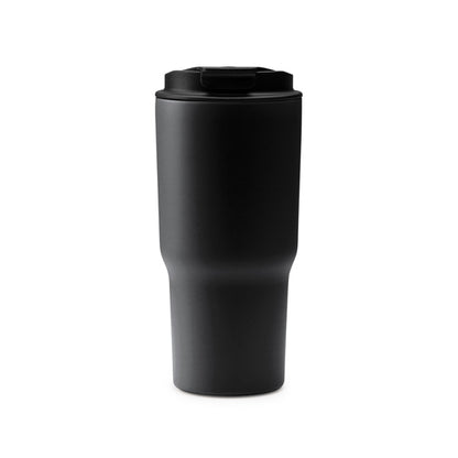 Stamina Filip stainless steel thermal cup 600 ml in black, ready for laser engraving
