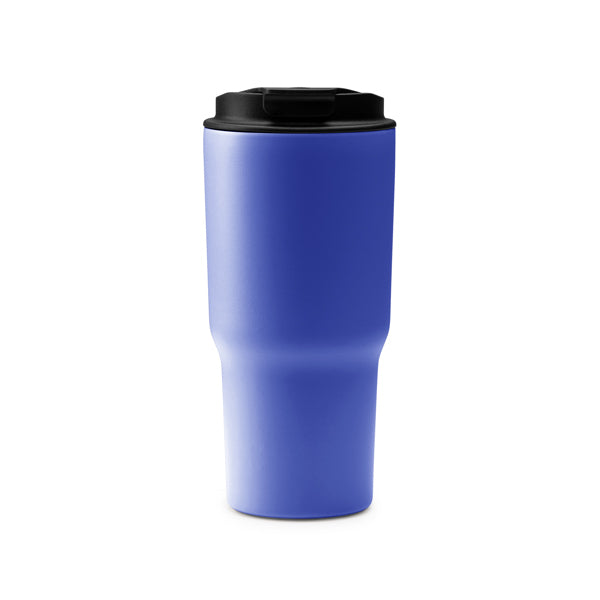 Stamina Filip stainless steel thermal cup 600 ml in royal blue, ready for laser engraving