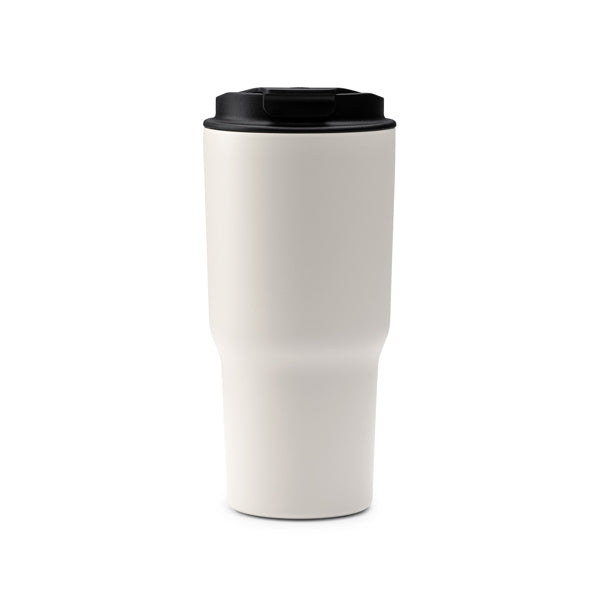 Stamina Filip stainless steel thermal cup 600 ml in vintage white, ready for laser engraving