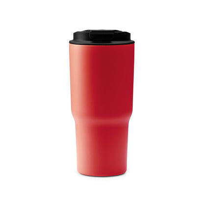 Stamina Filip stainless steel thermal cup 600 ml in red, ready for laser engraving