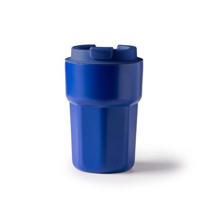 Stamina Oster stainless steel thermal cup 350 ml in royal blue, ready for laser engraving