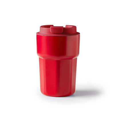 Stamina Oster stainless steel thermal cup 350 ml in red, ready for laser engraving