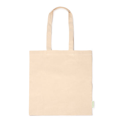 Stamina Keon organic cotton tote bag in beige, ready for logo printing