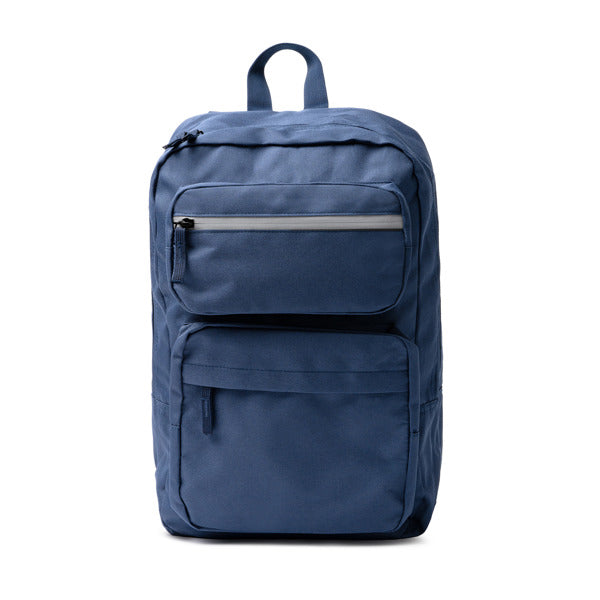 Stamina Tinar RPET backpack in navy blue, ready for logo printing