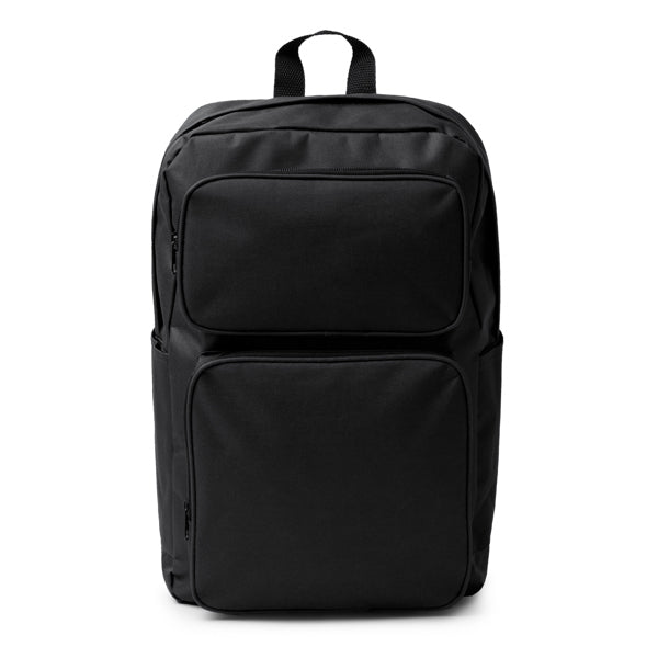 Stamina Hostik RPET backpack in black, ready for logo printing