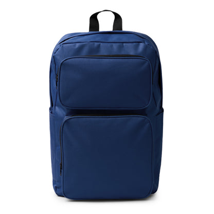 Stamina Hostik RPET backpack in navy blue, ready for logo printing