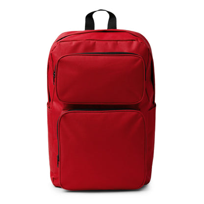Stamina Hostik RPET backpack in red, ready for logo printing
