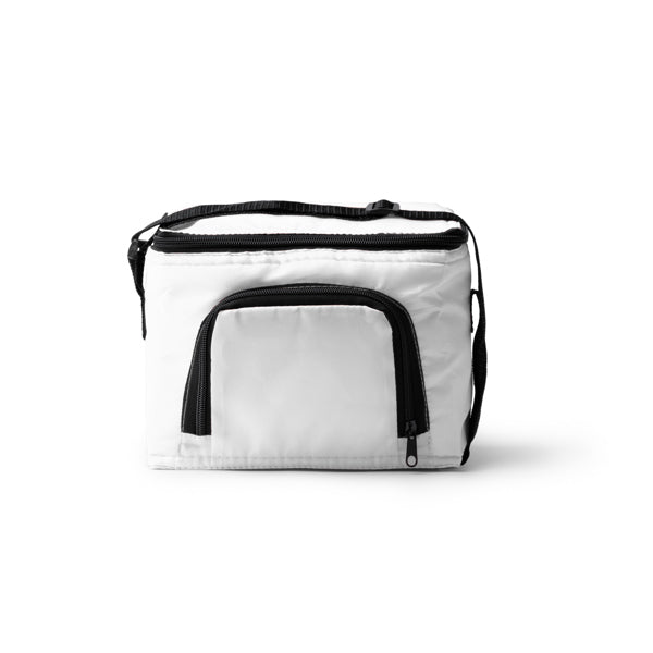 Stamina Tupik RPET cooler bag in white, ready for logo printing