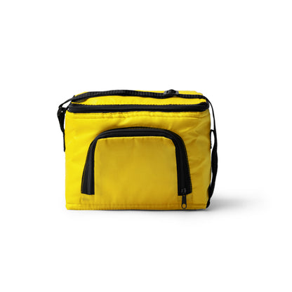 Stamina Tupik RPET cooler bag in yellow, ready for logo printing