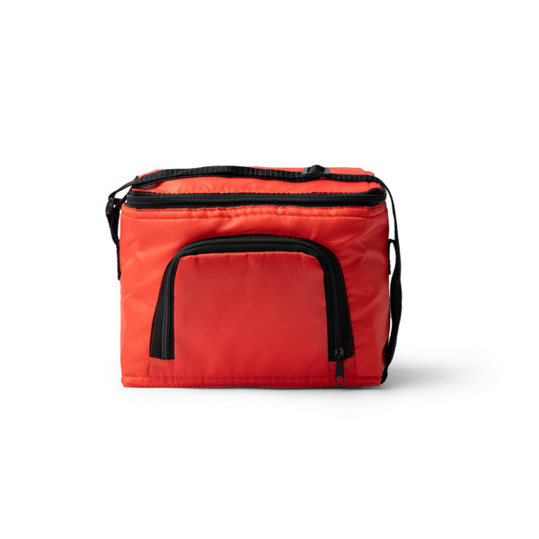 Stamina Tupik RPET cooler bag in red, ready for logo printing