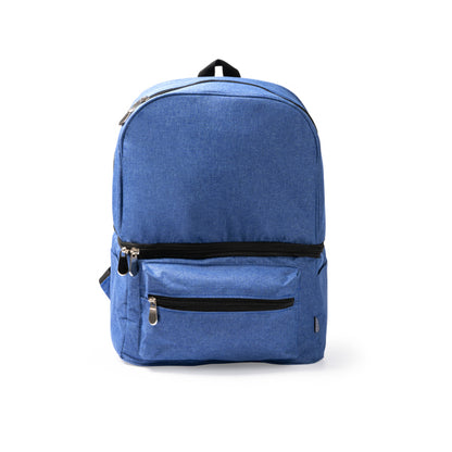 Stamina Soloy 300D RPET cooler bag in heather royal blue, ready for logo printing