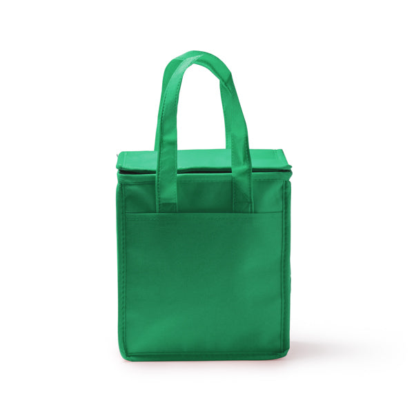 Stamina Alapa non-woven cooler bag in fern green, ready for logo printing