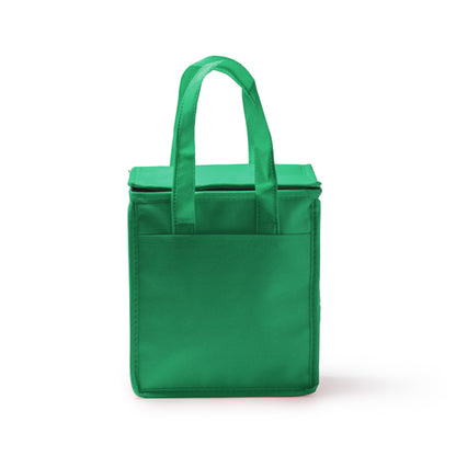Stamina Alapa non-woven cooler bag in fern green, ready for logo printing