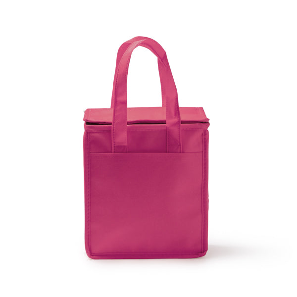 Stamina Alapa non-woven cooler bag in fuchsia, ready for logo printing