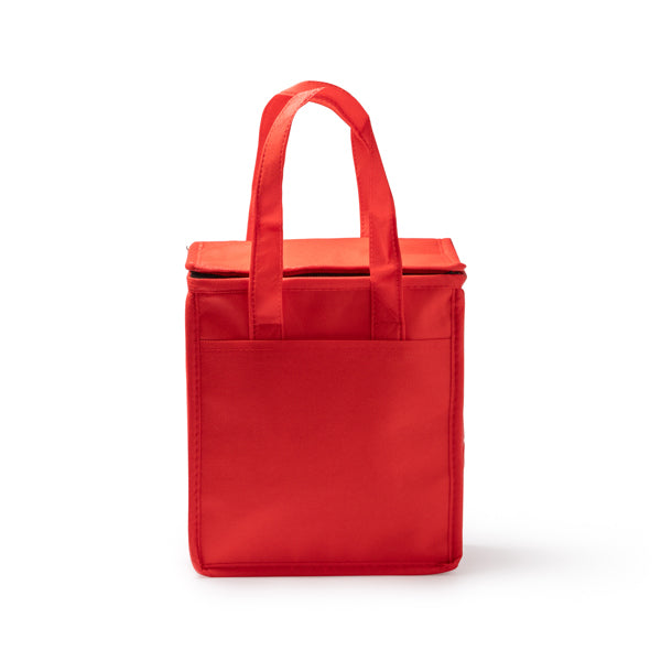 Stamina Alapa non-woven cooler bag in red, ready for logo printing