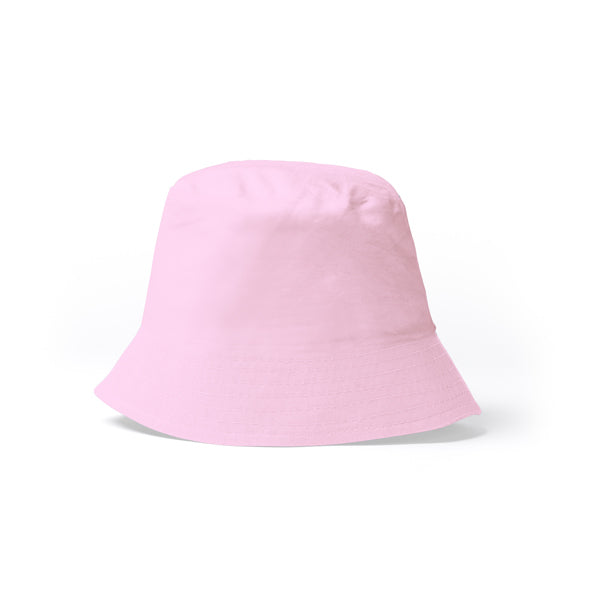 Stamina Zuma cotton bob hat in light pink, ready for logo printing