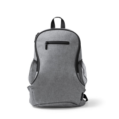 Stamina Bamba RPET backpack in heather grey, ready for logo printing