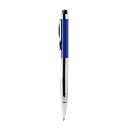 Stamina Bravos recycled aluminium ball pen in royal blue, ready for laser engraving