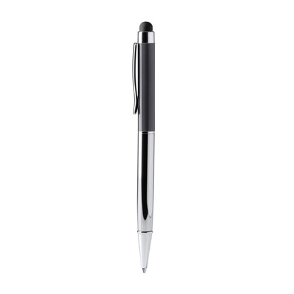 Stamina Bravos recycled aluminium ball pen in grey, ready for laser engraving