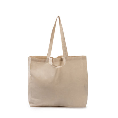 Stamina Mitxu cotton tote bag in beige, ready for logo printing