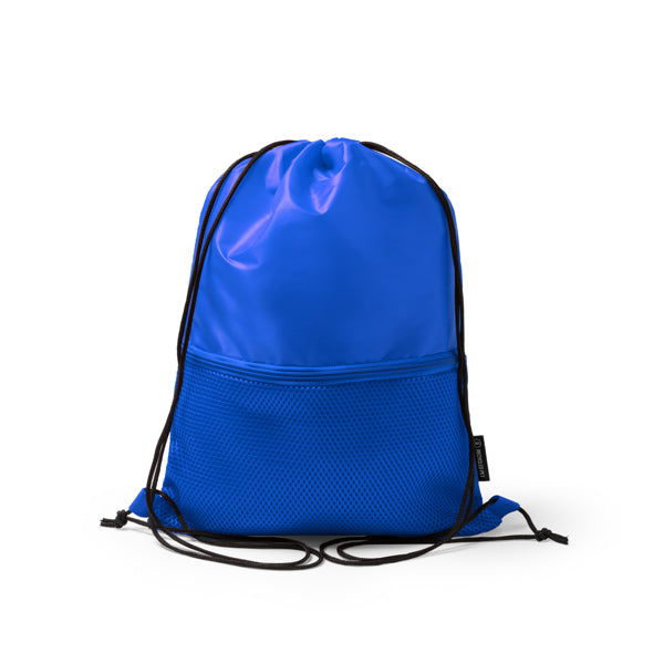Stamina Milak RPET rope backpack in royal blue, ready for logo printing