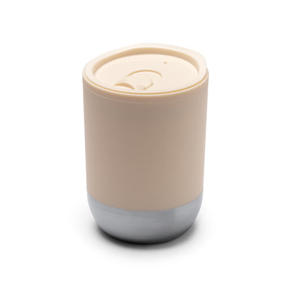 Stamina Linde recycled PP and stainless thermal cup 290 ml, ready for logo printing