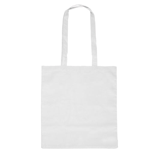 Stamina Mika cotton tote bag in white, ready for logo printing