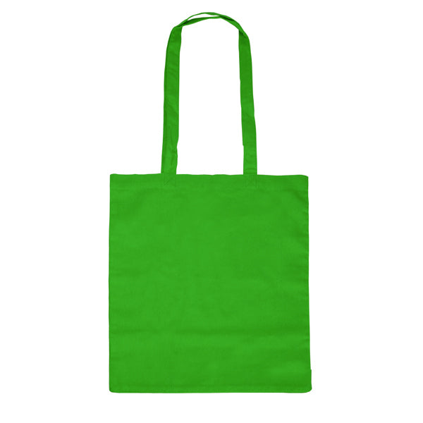 Stamina Mika cotton tote bag in fern green, ready for logo printing