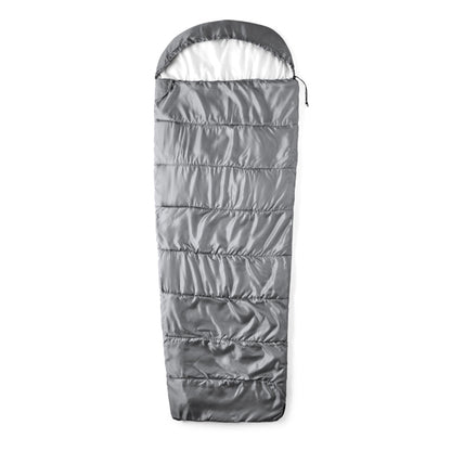 Stamina Tidur recycled polyester sleeping bag in grey, ready for logo printing