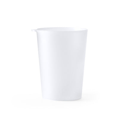 Stamina Korvax reusable flexible PP cup 500 ml in transparent, ready for logo printing