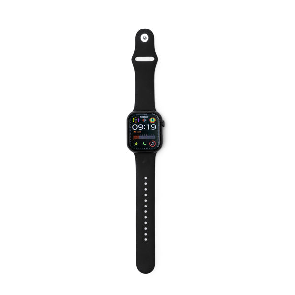 Stamina Norex smartwatch with activity functions in black, ready for laser engraving