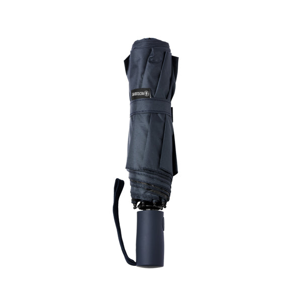 Stamina Elbert RPET umbrella in navy blue, ready for logo printing