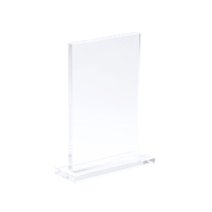 Stamina Diskur rectangular design glass trophy, ready for laser engraving