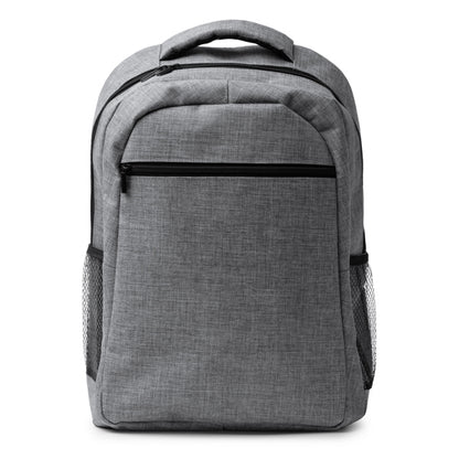 Stamina Megan RPET backpack in heather grey, ready for logo printing