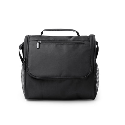 Stamina Gavins RPET cooler bag in heather black, ready for logo printing