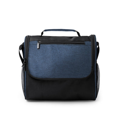 Stamina Gavins RPET cooler bag in heather royal blue, ready for logo printing