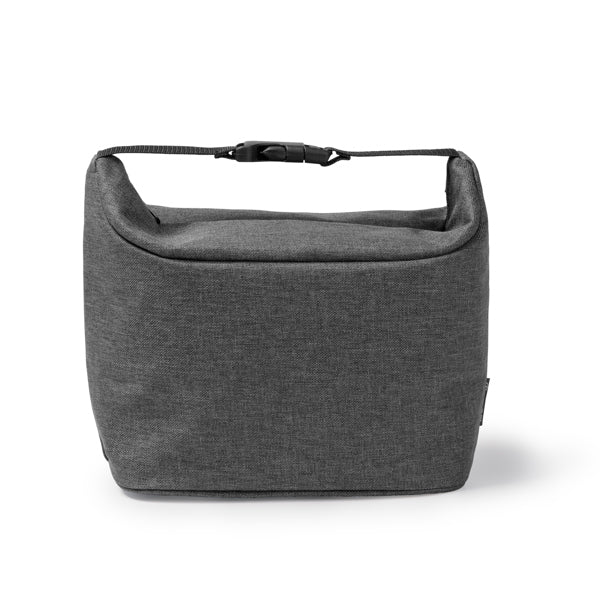 Stamina Poplar RPET cooler bag in heather grey, ready for logo printing