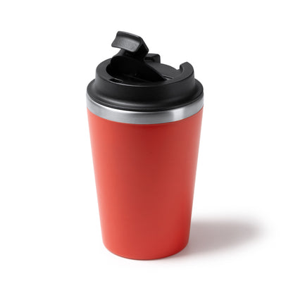 Stamina Horan stainless steel and PP thermal cup 350 ml, ready for logo printing