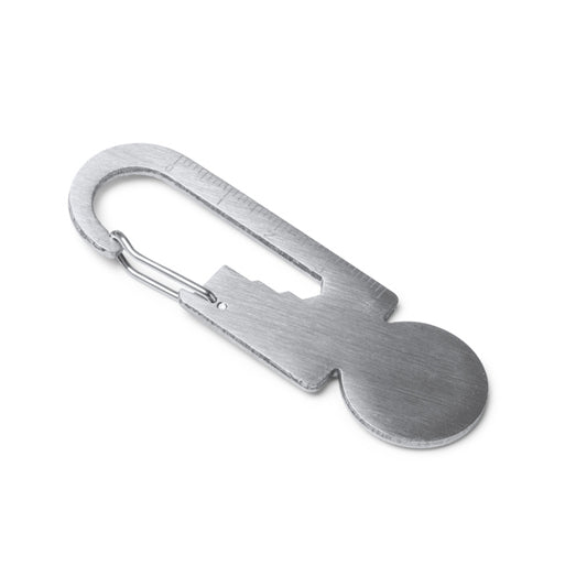 Stamina Blaney stainless steel keyring, ready for laser engraving