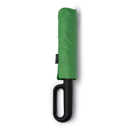 Stamina Alcira RPET umbrella in fern green, ready for logo printing