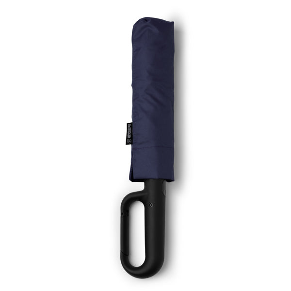 Stamina Alcira RPET umbrella in navy blue, ready for logo printing