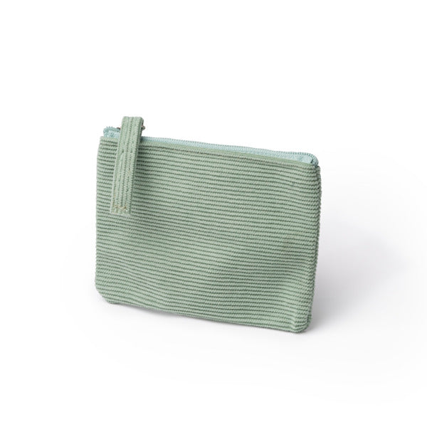 Stamina Dake corduroy fabric purse, ready for logo printing