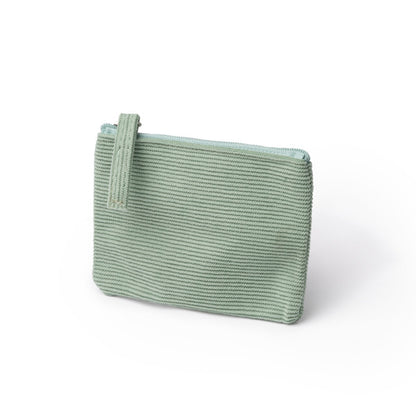Stamina Dake corduroy fabric purse, ready for logo printing