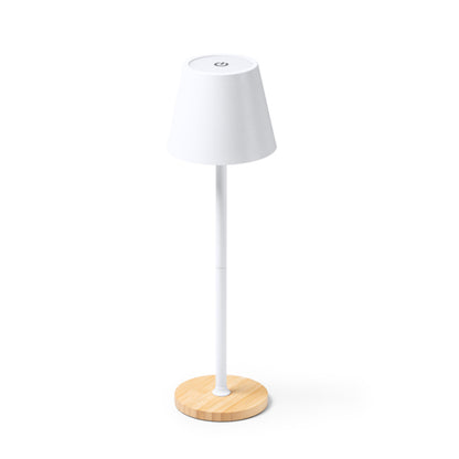 Stamina Barrow bamboo LED lamp, ready for laser engraving