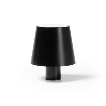 Stamina Tomson lamp for bottles with 3 LED light modes in black, ready for logo printing