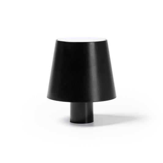 Stamina Tomson lamp for bottles with 3 LED light modes in black, ready for logo printing