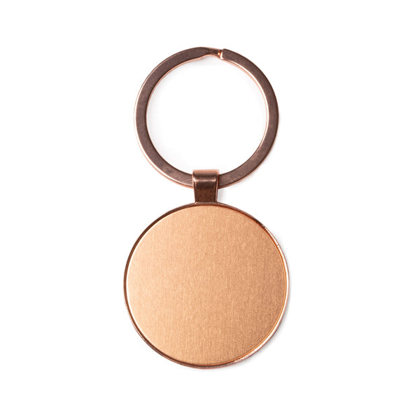 Stamina Noah two formats with copper keyring in round, ready for logo printing