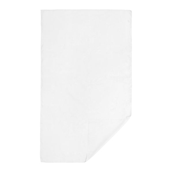 Stamina Gulpi RPET towel in white, ready for logo printing